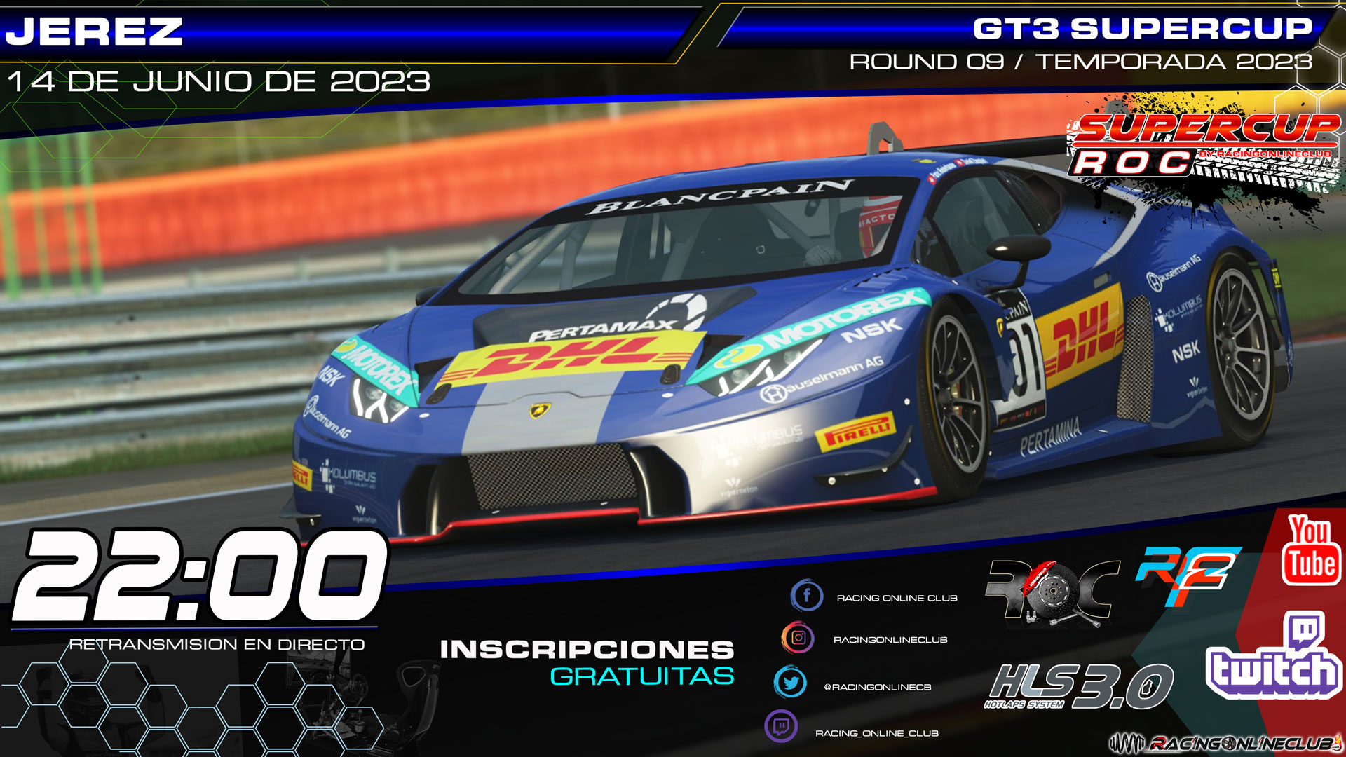 Jerez – ROC GT3 SuperCup – (9/10)