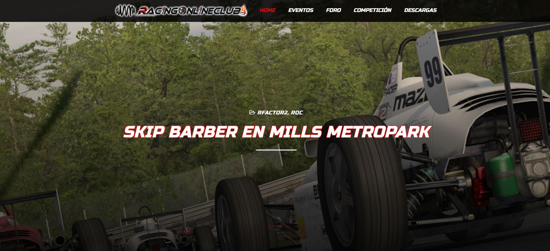 Nueva web Racing Online Club