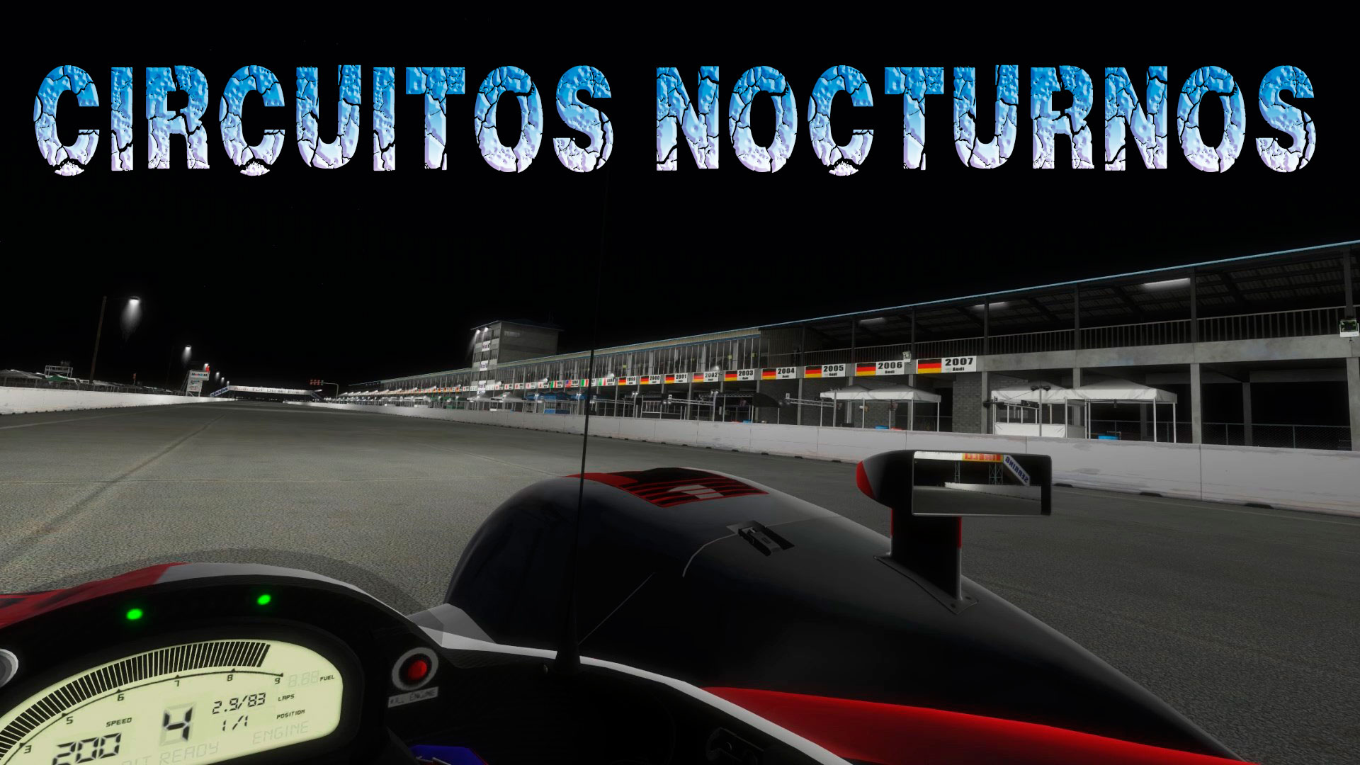 Circuitos con iluminación nocturna para rFactor 2